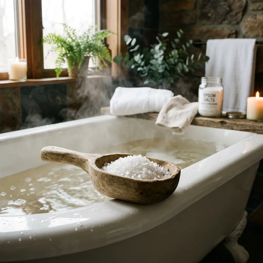 Epsom Salt Bath (Magnesium Sulfate)