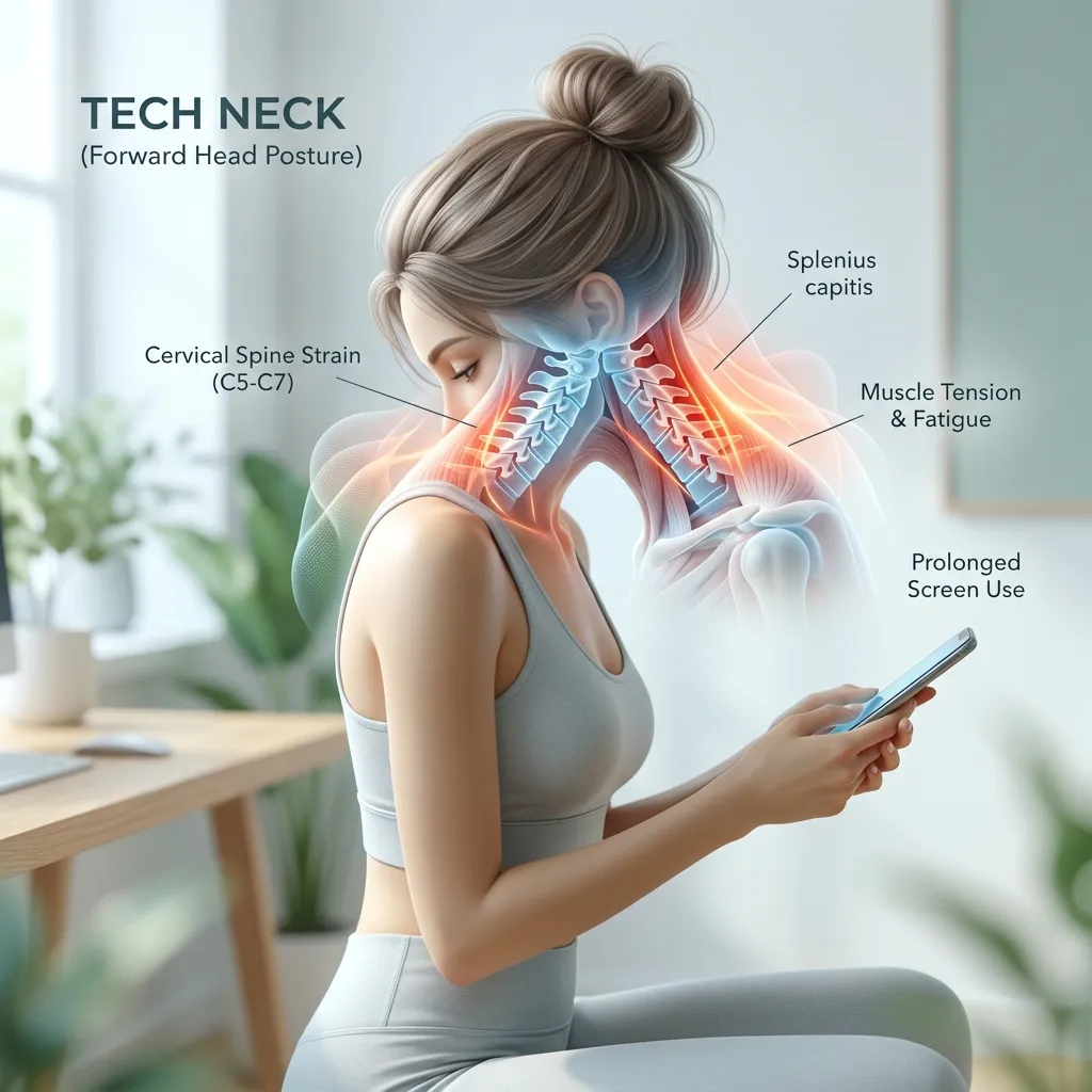 Tech-Neck & Digital Eye Strain